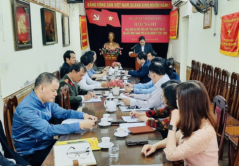 Hội Luật gia Hà Nội giới thiệu ông Vũ Hồng Dương ứng cử đại biểu HĐND TP Hà Nội - Ảnh 1