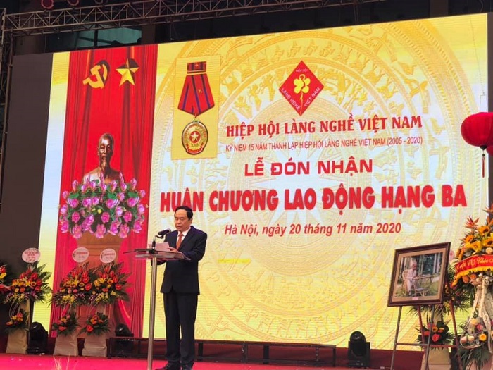 Hiệp hội Làng nghề Việt Nam đón nhận Huân chương Lao động hạng Ba - Ảnh 1