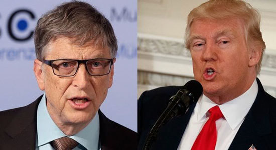 Bill Gates vẫn là người giàu nhất thế giới, vị trí của Trump giảm mạnh - Ảnh 1
