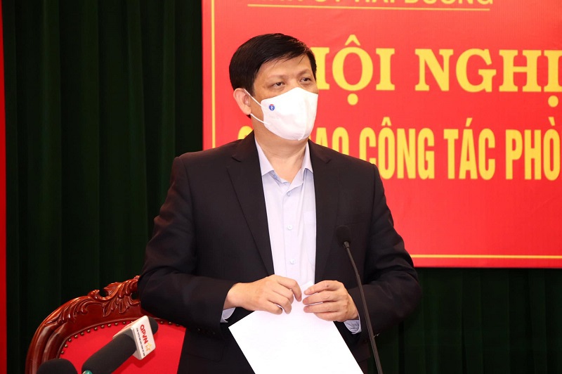 Bộ trưởng Nguyễn Thanh Long: Dịch bệnh ở Hải Dương còn phức tạp, khó lường  và có thể kéo dài - Ảnh 1