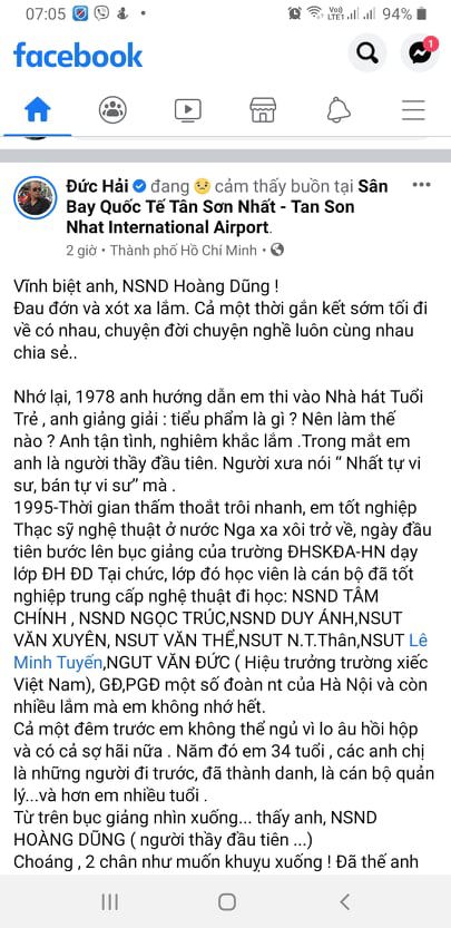 Nghệ sĩ Việt chia sẻ những kỷ niệm làm nghề với NSND Hoàng Dũng - Ảnh 2