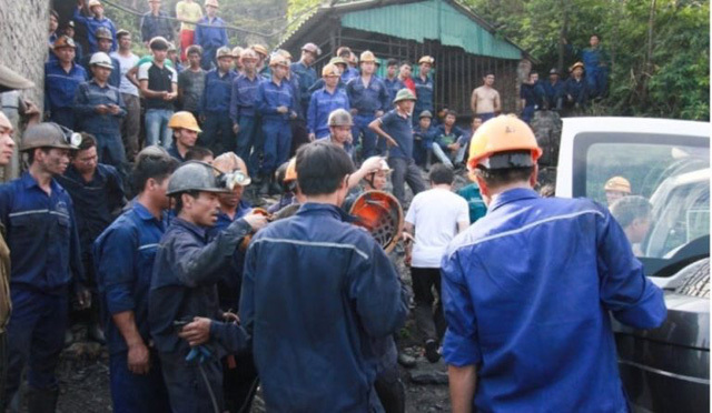 Quảng Ninh: Một công nhân mỏ tử vong do đá rơi - Ảnh 1