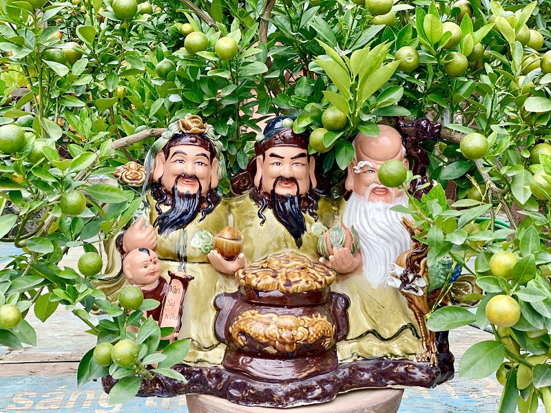 Trâu vàng cõng quất bonsai sẵn sàng cho dịp Tết Tân Sửu 2021 - Ảnh 13