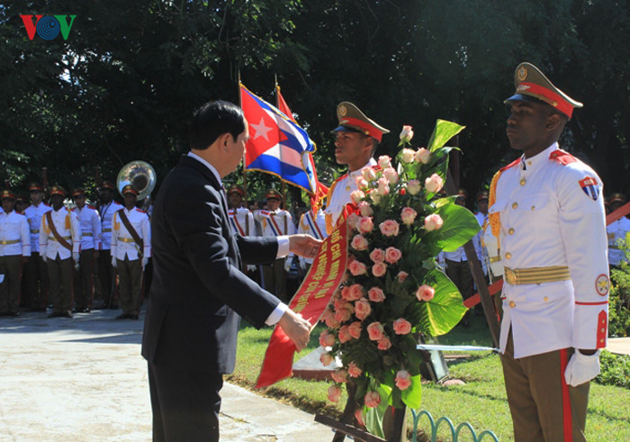 Toàn cảnh: Chủ tịch nước Trần Đại Quang thăm chính thức Cuba - Ảnh 14
