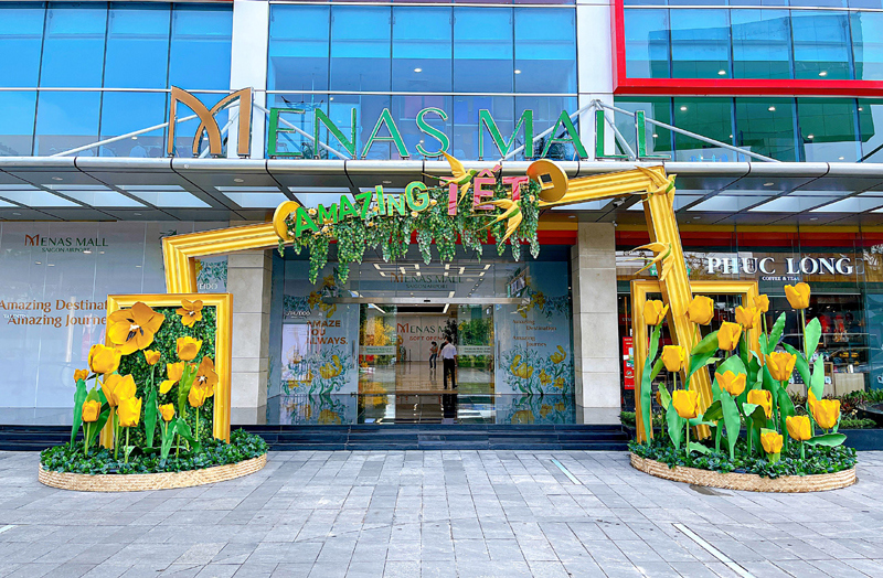 Amazing Tết - Đón năm mới diệu kỳ tại Menas Mall Saigon Airport - Ảnh 1