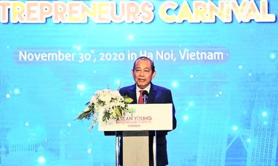 Phó Thủ tướng Thường trực Trương Hòa Bình dự Diễn đàn Doanh nhân trẻ ASEAN - Ảnh 1