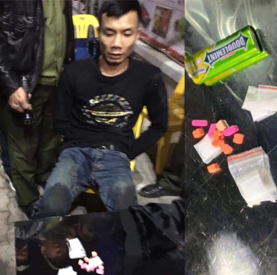 Cảnh sát nổ súng trấn áp, bắt giữ đối tượng tàng trữ ma túy - Ảnh 1