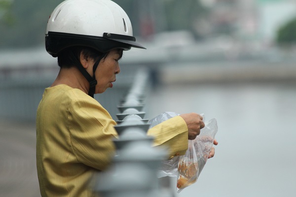 TP Hồ Chí Minh: Cá tiễn Táo quân, rác ở lại! - Ảnh 1