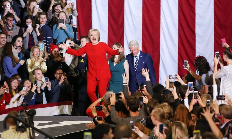 Bầu cử Tổng thống Mỹ: Dự báo cuối cùng bà Hillary sẽ thắng - Ảnh 34