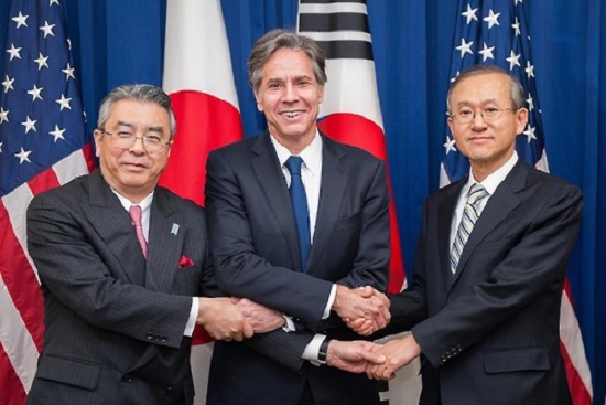 Mỹ - Hàn - Nhật nhất trí gia tăng áp lực với CHDCND Triều Tiên - Ảnh 1