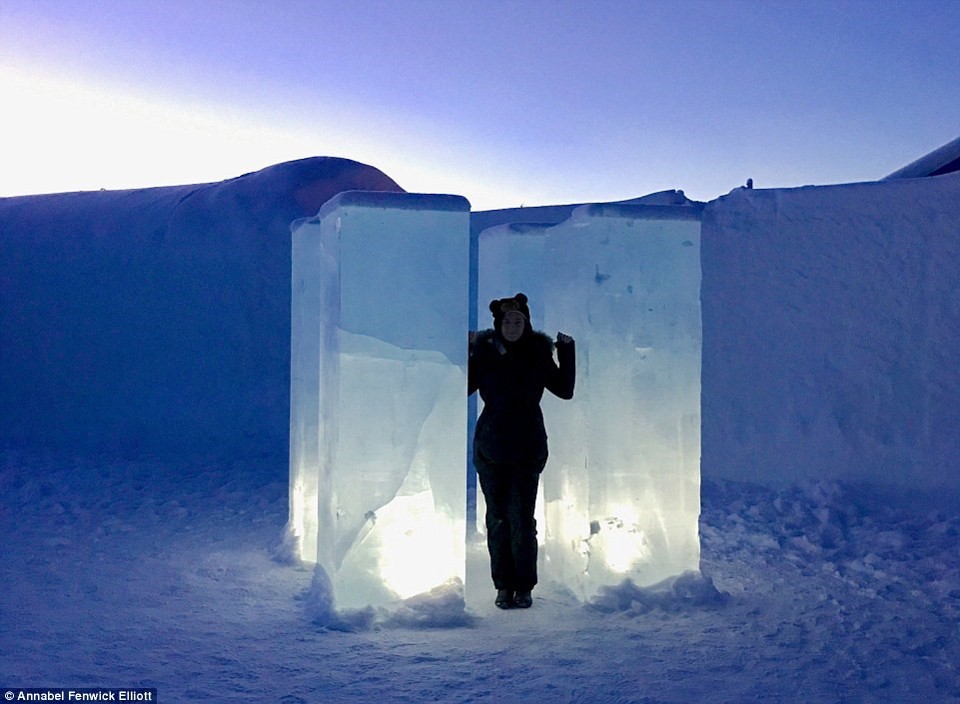 Độc đáo khách sạn băng cách Vòng Bắc Cực hơn 200 km - Ảnh 15