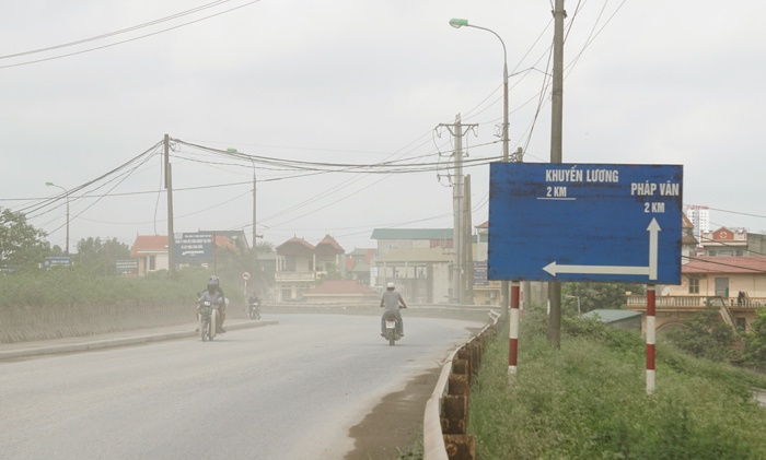 Hà Nội phê duyệt chỉ giới đường đỏ tuyến đường vào cảng Khuyến Lương - Ảnh 1
