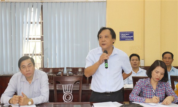 Ủy ban Mặt trận tổ quốc huyện Gia Lâm lấy ý kiến đóng góp vào văn kiện Đại hội XIII của Đảng - Ảnh 2