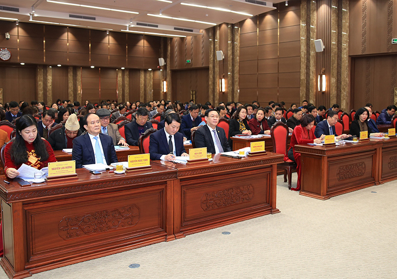 Ủy ban Mặt trận Tổ quốc TP Hà Nội đón nhận Huân chương Lao động hạng Ba - Ảnh 1
