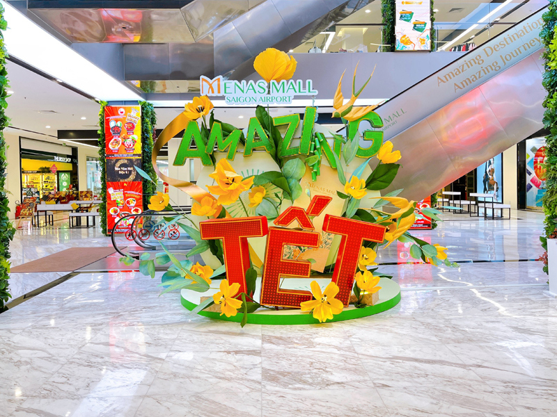 Amazing Tết - Đón năm mới diệu kỳ tại Menas Mall Saigon Airport - Ảnh 2