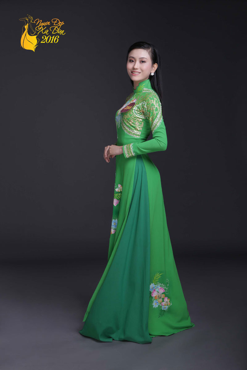 Ngắm 19 thí sinh “Người đẹp xứ Dừa 2016” dịu dàng với áo dài - Ảnh 4