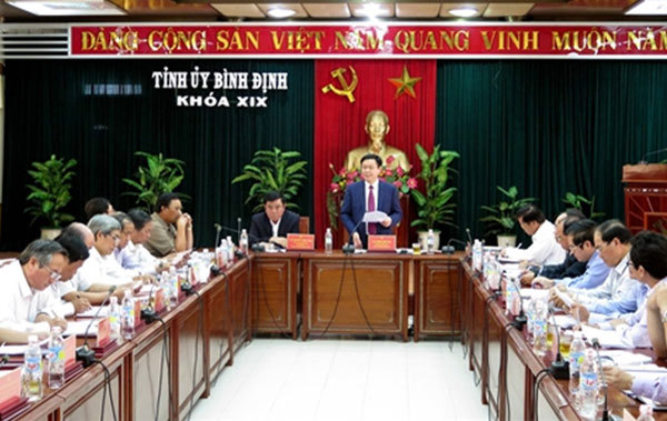 Phó Thủ tướng Vương Đình Huệ thăm và làm việc tại Bình Định - Ảnh 4