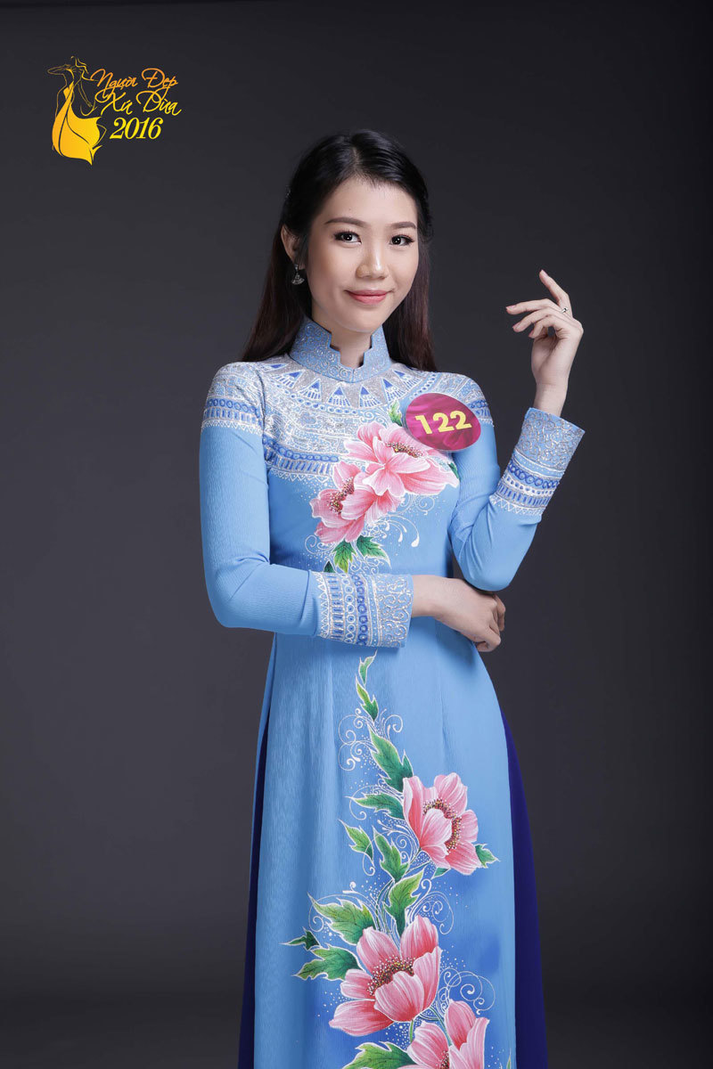Ngắm 19 thí sinh “Người đẹp xứ Dừa 2016” dịu dàng với áo dài - Ảnh 15