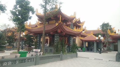 Ngôi chùa "khủng" và xây nhanh hiếm thấy tại Quỳnh Phụ - Thái Bình - Ảnh 3