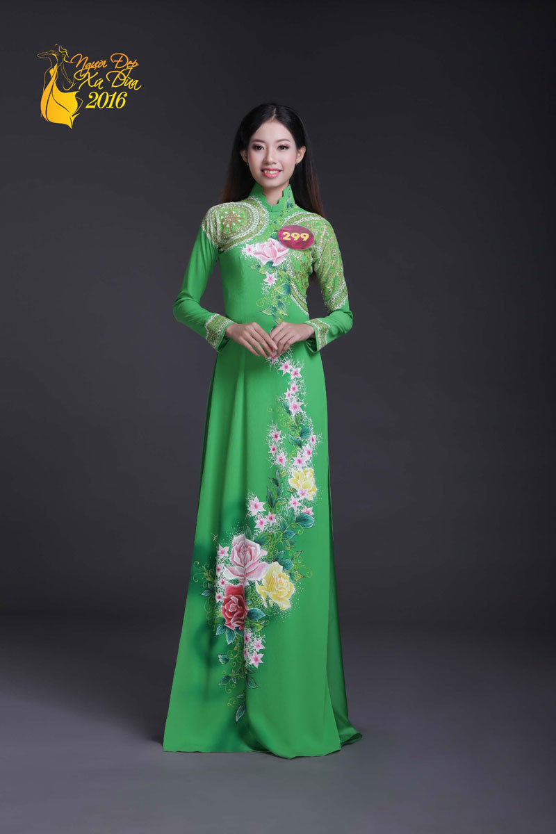 Ngắm 19 thí sinh “Người đẹp xứ Dừa 2016” dịu dàng với áo dài - Ảnh 17