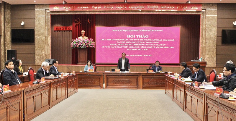 Phó Bí thư Thành ủy Hà Nội Nguyễn Văn Phong: Khoa học công nghệ - nguồn lực cho Thủ đô phát triển nhanh, bền vững - Ảnh 1