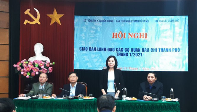 Báo chí Hà Nội đẩy mạnh tuyên truyền Đại hội đại biểu toàn quốc lần thứ XIII của Đảng - Ảnh 1