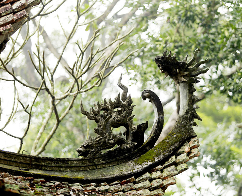 Những đường cong hút hồn ở chùa Tây Phương, Hà Nội - Ảnh 9