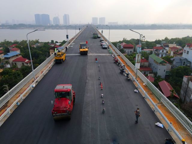 Chốt thời điểm thông xe cầu Thăng Long vào ngày 7/1/2021 - Ảnh 1