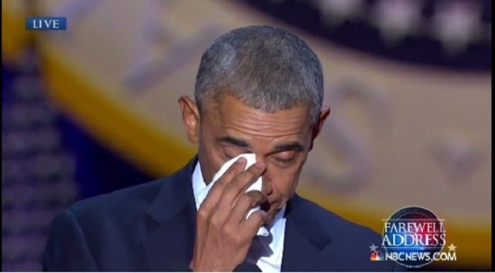 Người dân Mỹ xúc động trước bài phát biểu cuối cùng của ông Obama - Ảnh 4