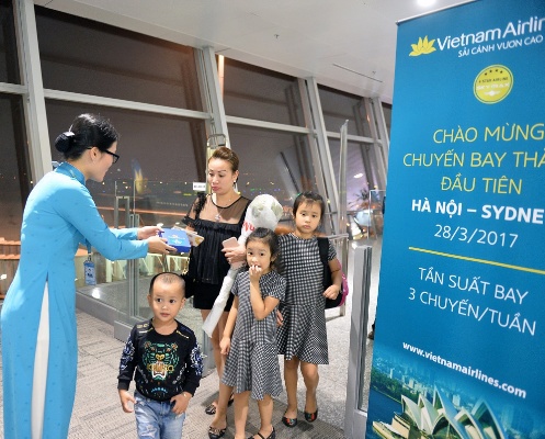 Vietnam Airlines khai trương đường bay thẳng Hà Nội – Sydney - Ảnh 1