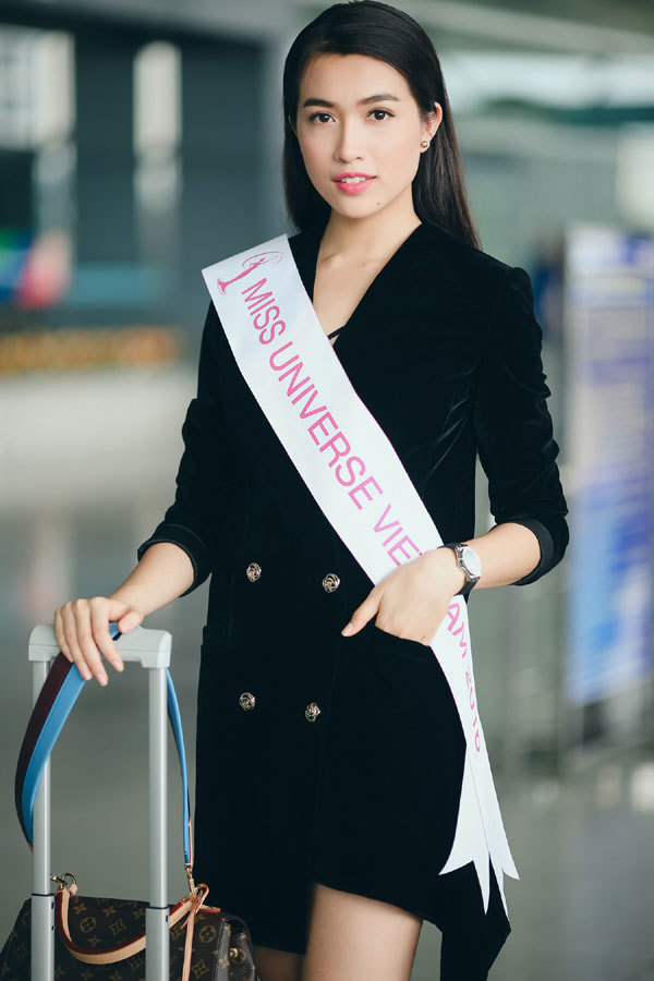 Chưa thi Miss Universe, Lệ Hằng đã được CNN mời, báo chí săn đón - Ảnh 1