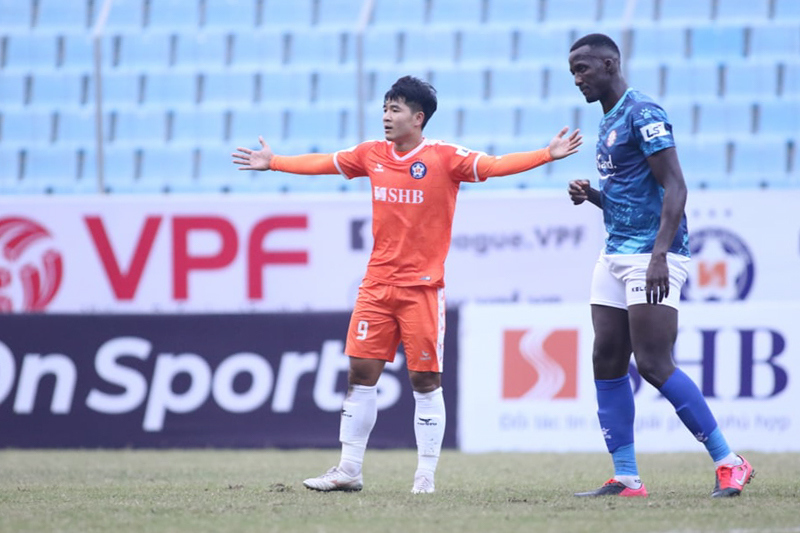 Vòng 1 V-League 2021: Hà Đức Chinh ghi bàn giúp SHB Đà Nẵng đánh bại TP Hồ Chí Minh - Ảnh 2