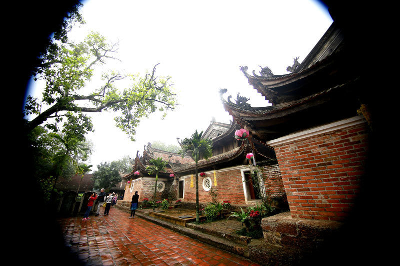 Những đường cong hút hồn ở chùa Tây Phương, Hà Nội - Ảnh 2
