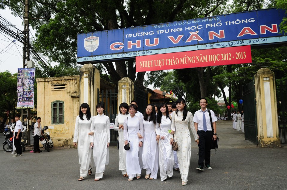 Nét đẹp của ngôi trường mang tên nhà giáo chuẩn mực muôn đời của Việt Nam - Chu Văn An - Ảnh 13