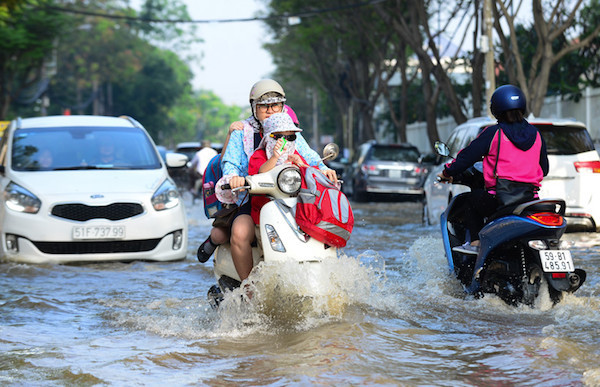 Dự báo TP Hồ Chí Minh ngập nặng vì kỳ triều cường cao nhất năm - Ảnh 1