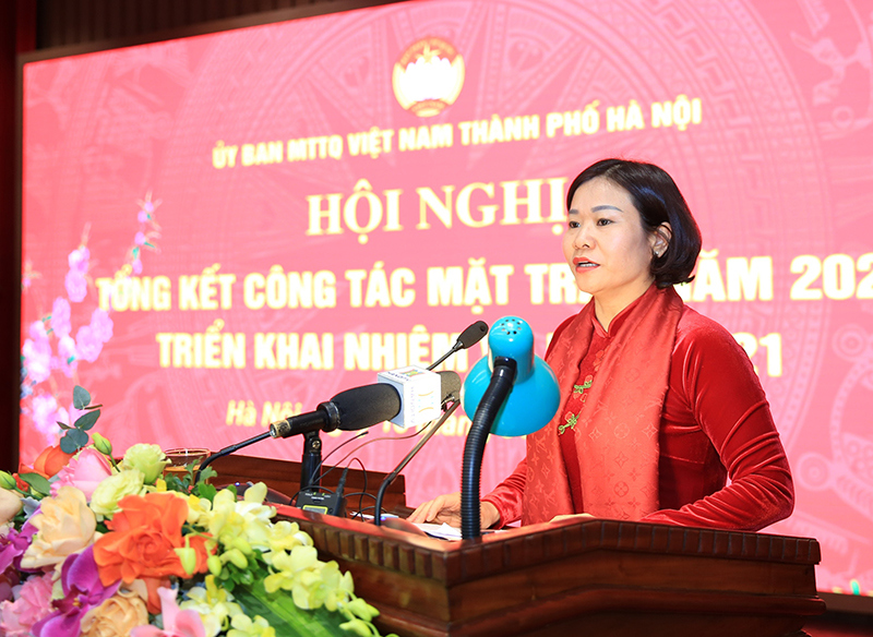Ủy ban Mặt trận Tổ quốc TP Hà Nội đón nhận Huân chương Lao động hạng Ba - Ảnh 3
