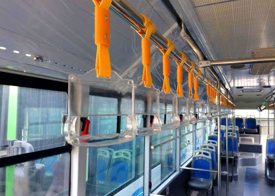 Cận cảnh dàn xe buýt BRT tập kết tại Bến xe Yên Nghĩa - Ảnh 8