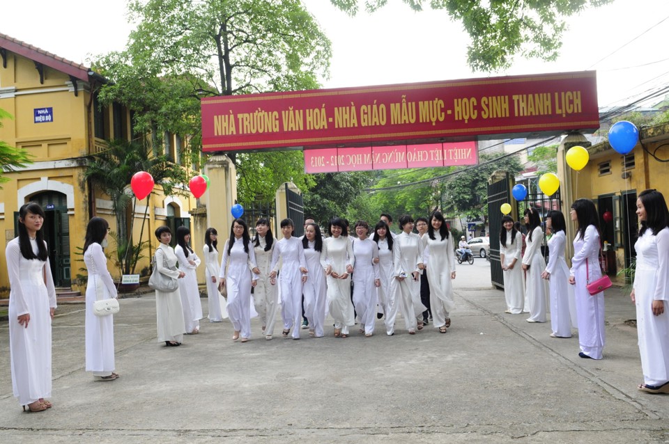 Nét đẹp của ngôi trường mang tên nhà giáo chuẩn mực muôn đời của Việt Nam - Chu Văn An - Ảnh 15