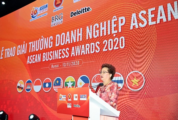 Lễ trao giải thưởng Doanh nghiệp ASEAN 2020 vinh danh 58 doanh nghiệp xuất sắc toàn khu vực - Ảnh 2