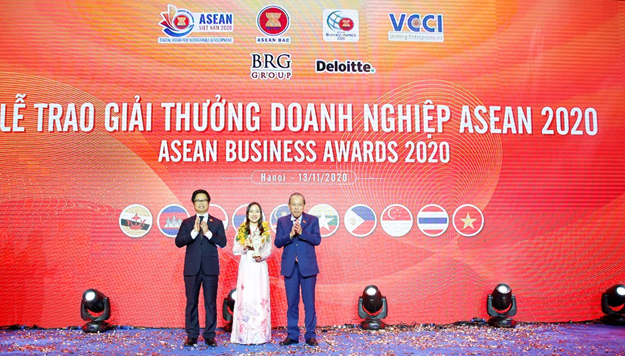 Lễ trao giải thưởng Doanh nghiệp ASEAN 2020 vinh danh 58 doanh nghiệp xuất sắc toàn khu vực - Ảnh 3
