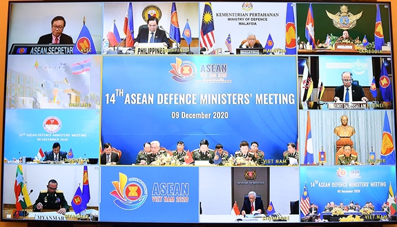 ADMM-14: Hợp tác quốc phòng ASEAN vượt đại dịch, ứng phó tình hình mới - Ảnh 1
