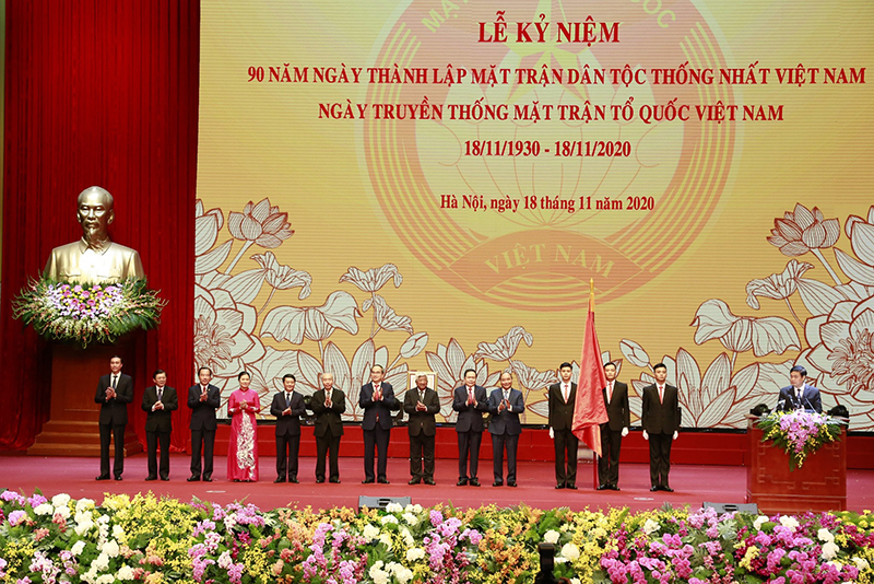 Lễ Kỷ niệm 90 năm Ngày truyền thống Mặt trận Tổ quốc Việt Nam: Xứng đáng là tổ chức đại diện của Nhân dân - Ảnh 5