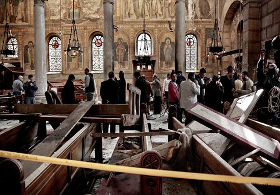 IS tuyên bố đánh bom tại 2 nhà thờ ở Ai Cập - Ảnh 1