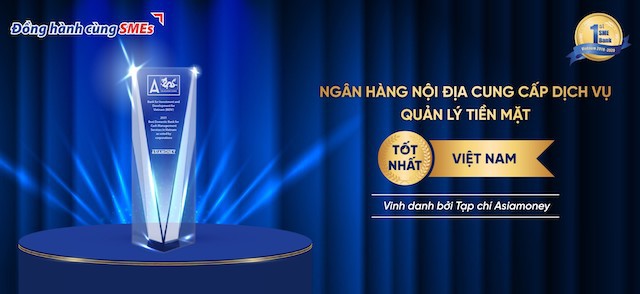 BIDV nhận giải thưởng quản lý tiền mặt tốt nhất Việt Nam - Ảnh 1