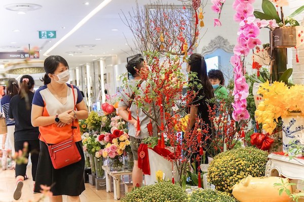 TP Hồ Chí Minh: Hoa Tết nhập khẩu giá cao vẫn đắt hàng - Ảnh 1