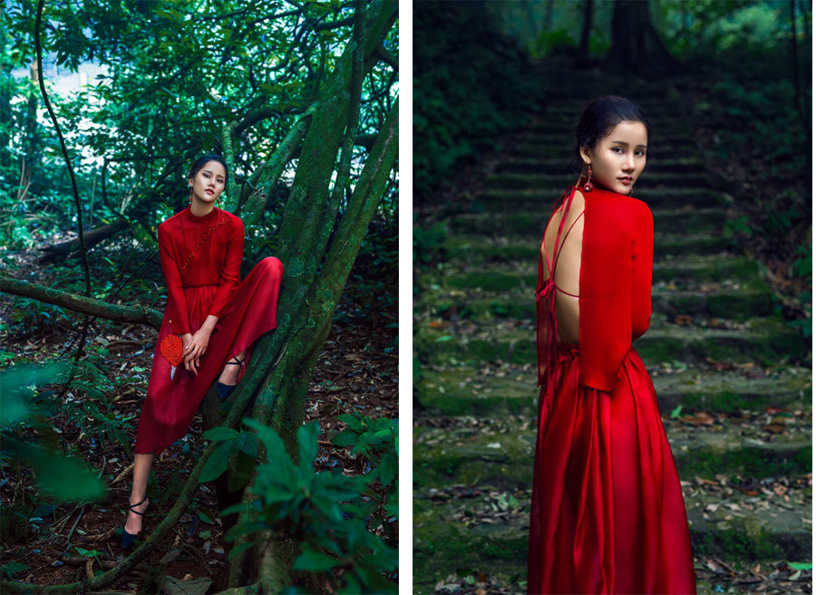 Thiên nhiên Việt Nam giúp nâng tầm ảnh thời trang - Ảnh 4
