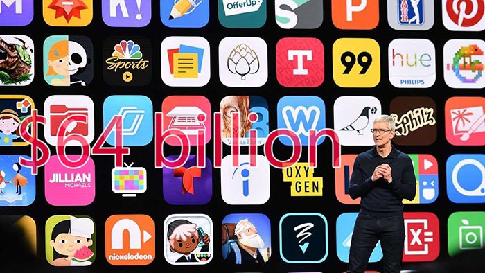 App Store của Apple đạt doanh thu 64 tỷ USD trong năm 2020 - Ảnh 1