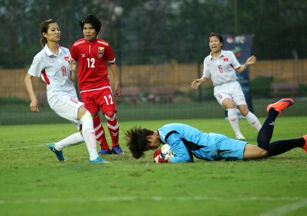 ĐT nữ Việt Nam chính thức giành vé tham dự VCK Asian Cup nữ 2018 - Ảnh 2