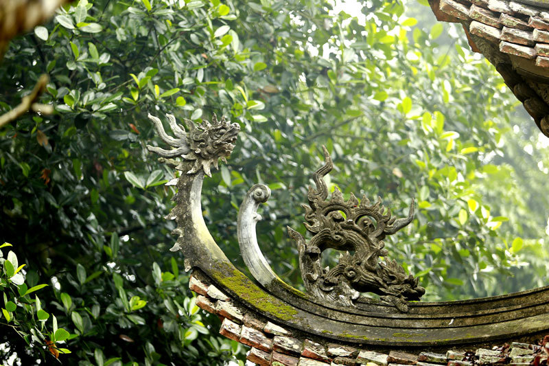Những đường cong hút hồn ở chùa Tây Phương, Hà Nội - Ảnh 10