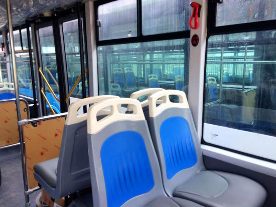 Cận cảnh dàn xe buýt BRT tập kết tại Bến xe Yên Nghĩa - Ảnh 4